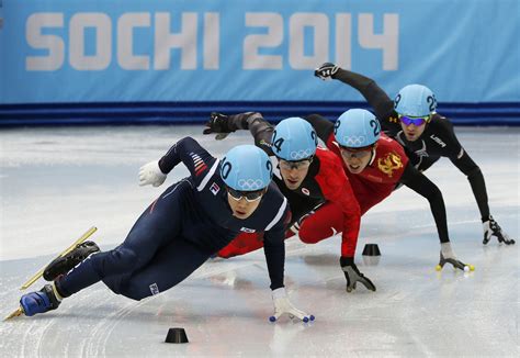 Gallery For > Short Track Speed Skating Olympics 2014