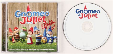 Elton John Signed "Gnomeo & Juliet" Soundtrack CD Album (REAL LOA & JSA COA) | Pristine Auction