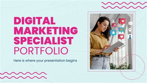 Digital Marketing Specialist Portfolio | Google Slides & PPT