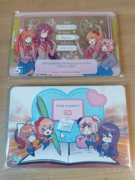 I bought some merch from the Yetee! : r/DDLC