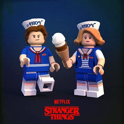 Robin and Steve from Stranger Things 3 : r/lego