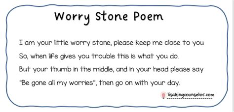 Worry Stones and Other Tools For Managing Anxiety