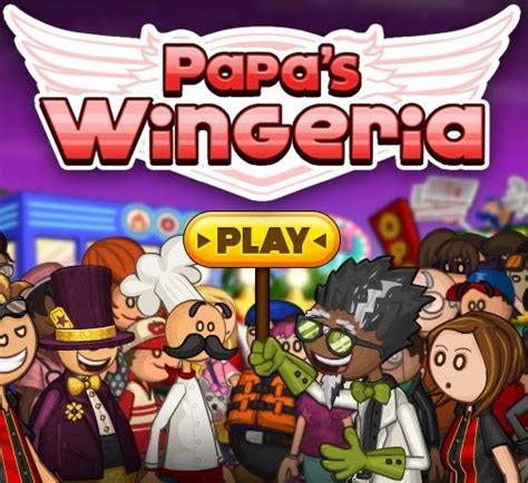 Papa's Wingeria 🍖 Play Online & Unblocked