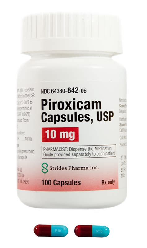 Piroxicam Capsules - Strides Pharma Inc.