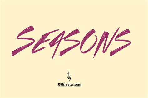 Seasons Font | Jonathan S. Harris | FontSpace