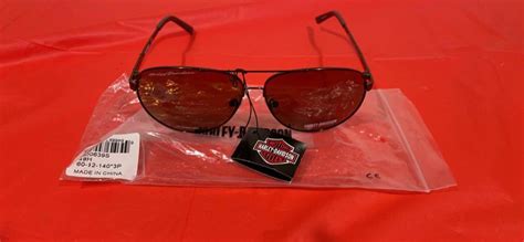 GENUINE HARLEY-DAVIDSON SUNGLASSES AVIATORS POLARIZED… - Gem