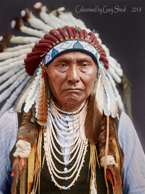 Chief Joseph. Nez Perce leader. Photo by Edward Curtis 1903 and ...