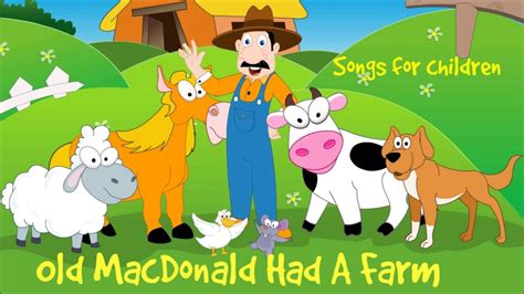 Old MacDonald Had A Farm - Songs for children - YouTube