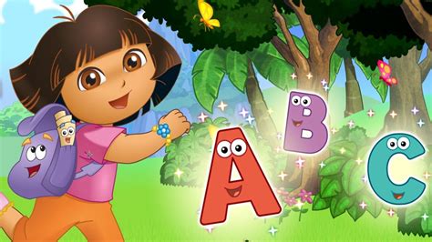 Dora The Explorer Abc Animals Song Dora Explorer Songs Easter Play Song Sound - Art Paper ...