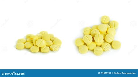 Anti Allergy Pills Isolated On The White Background Stock Photo - Image ...