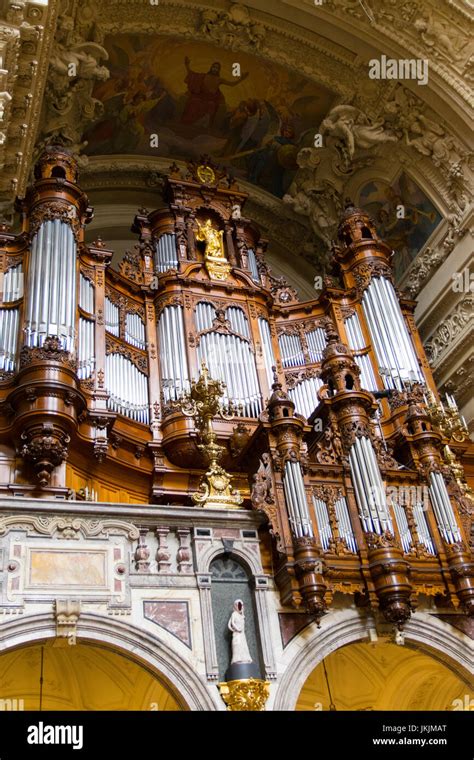 Berlin Cathedral Organ Stock Photo - Alamy