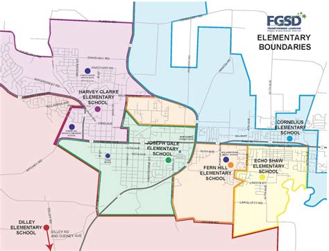 District and School Boundaries Map – District – Forest Grove SD 15