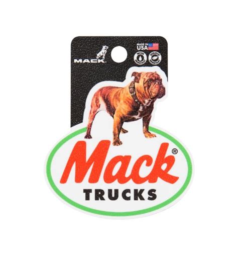 Mack Retro Logo 3" Sticker