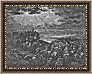 Gustave Dore Biblical Battle Scene Engraving painting - Biblical Battle Scene Engraving print ...