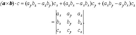 Vectors: The Scalar Triple Product