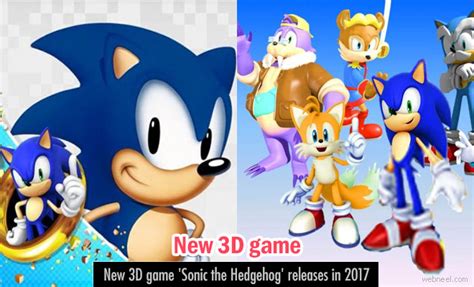 New 3D game 'Sonic the Hedgehog' releases in 2017