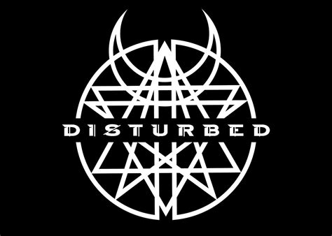 Color Logo Disturbed | Metal band logos, Rock band logos, Metal posters art