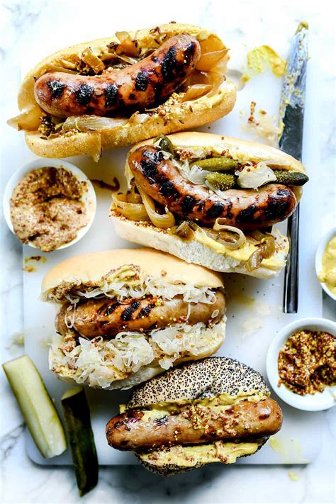 Bratwurst In Beer With Onions | foodiecrush.com