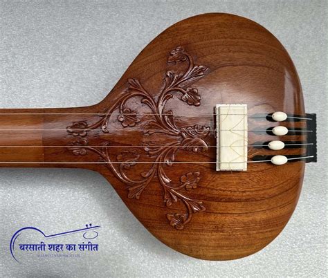 Vocal and instrumental tanpura. Tanpuras from India