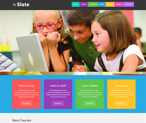 20+ Best Free School Html Website Templates 2024