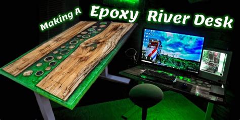 Making An Epoxy River Top Lift Desk – JPayne Woodworking