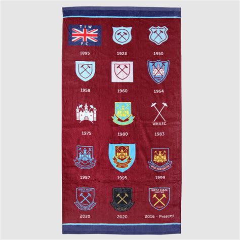 West Ham Crest History Towel