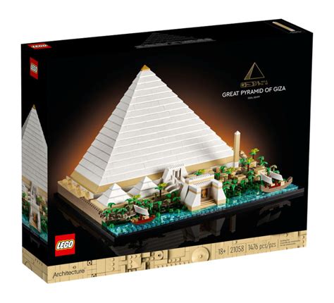 LEGO Architecture Great Pyramid Of Giza 21058 Officially Revealed ...