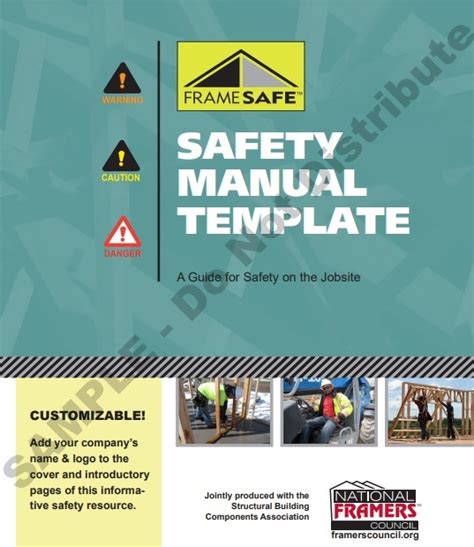 Safety Manual Template PDF | Sample Formats