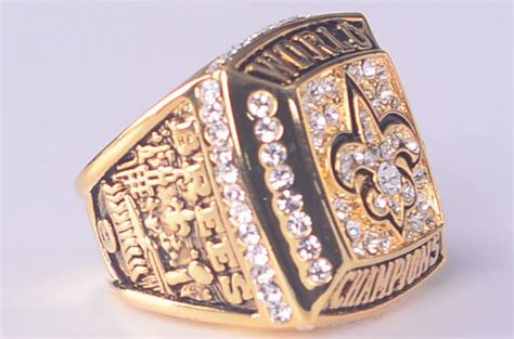 NFL 2009 New Orleans Saints Super bowl XLIV CHAMPIONSHIP RING MVP Player Drew Brees 11S NIB