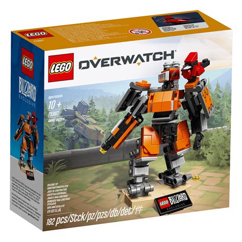 Action Figure Insider » LIMITED-EDITION LEGO® OVERWATCH® OMNIC BASTION READY TO DEFEND YOUR DESK