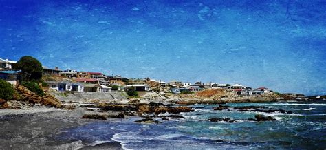 Strandfontein from the beach... Photograph by Werner Lehmann - Fine Art America