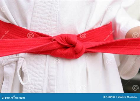 Karate Red Belt Royalty Free Stock Images - Image: 1432989