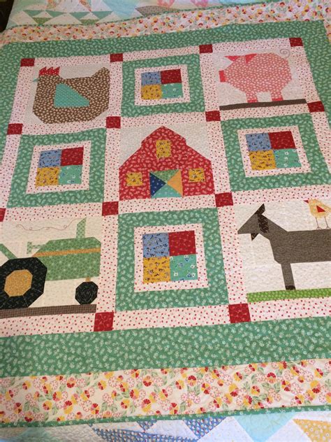 Little Red Barn Quilt/quilts for Sale/farm Theme | Etsy