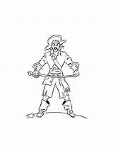 Pirate Coloring Pages For Preschool sketch template