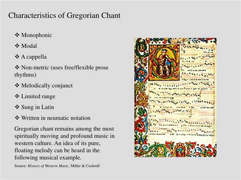 PPT - Gregorian Chant and The Beginnings of Polyphony: from Ars Antigua ...