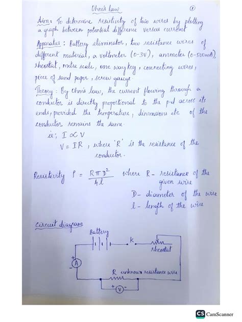 Ohms Law | PDF