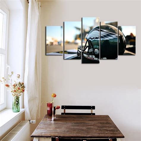 Philadelphia Eagles Helmet Style Canvas – Donelanetop Store