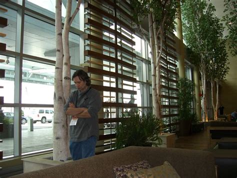 Dustin on a conference call | Taken in the lobby of the West… | Flickr