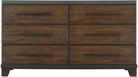 Santa Cruz Bedroom Dresser in Brown by Bellanest