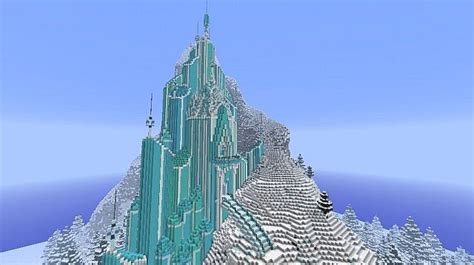 Frozen - Elsa's Ice Castle Minecraft Project | Ice castles, Minecraft ...