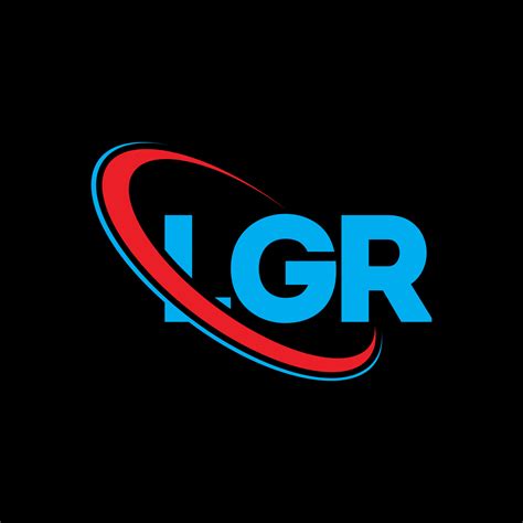 logotipo de lgr. letra lgr. diseño del logotipo de la letra lgr. logotipo de las iniciales lgr ...