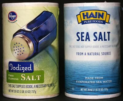 uniodized salt vs iodized salt?