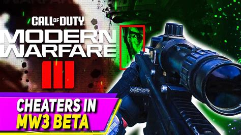 CoD MW3 Cheaters ALREADY - YouTube