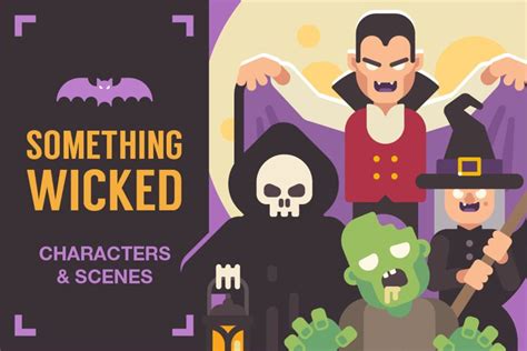 Something Wicked! Halloween characters and scenes