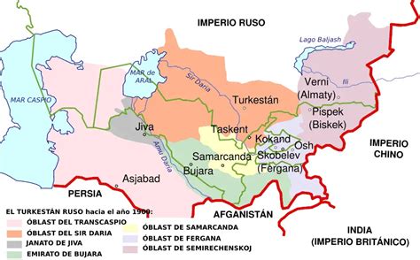 Turkestan 1900 Es 2 - Mapsof.Net