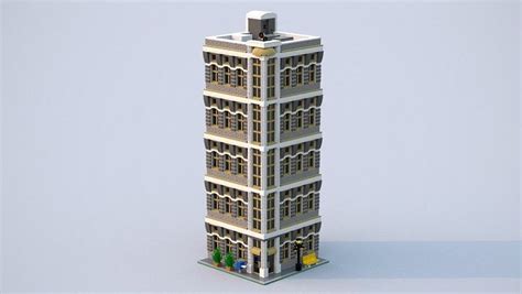 LEGO Skyscraper MOC - Requested by @jerseybrickguy 🏙 You can replicate the floors as many times ...