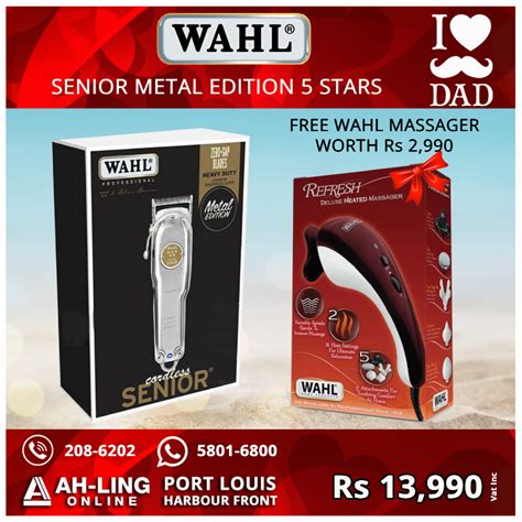 WAHL SENIOR METAL EDITION 5* - AH-LING Electronics