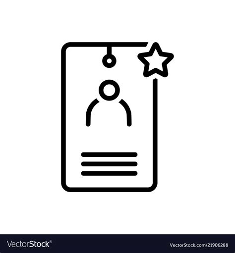 Id Royalty Free Vector Image - VectorStock