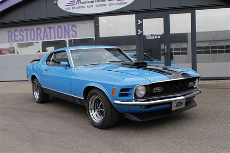 1970 Ford Mustang Mach1 Grabber Blue SOLD | Pedal to the Metal