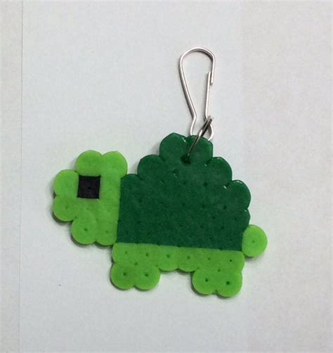 Animal Perler Bead Keychain - Etsy